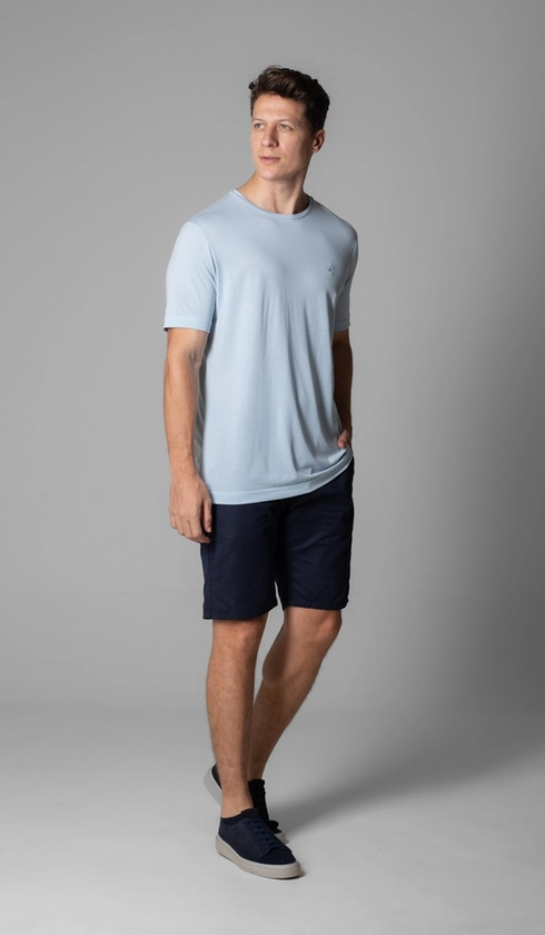 T-Shirt Manga Curta Gola Careca Liocel