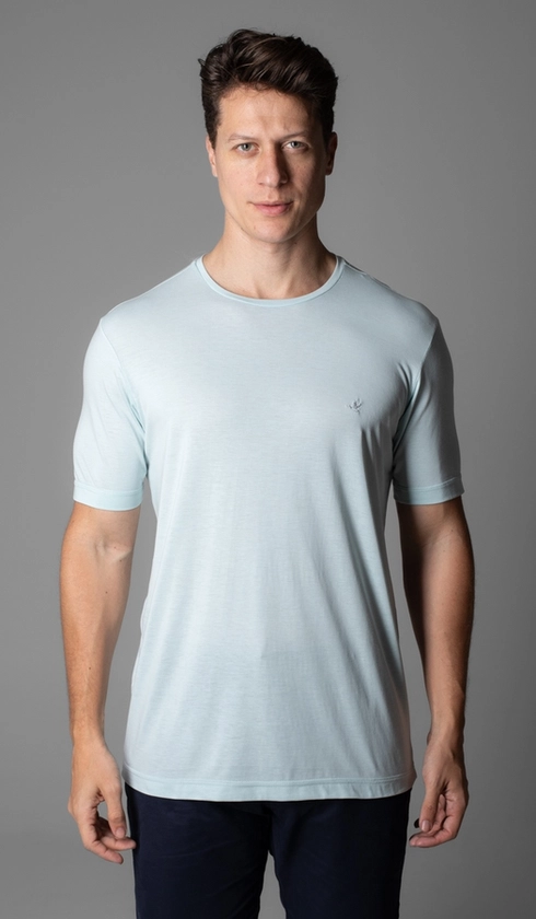 T-Shirt Manga Curta Gola Careca Liocel