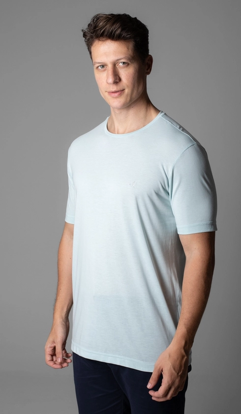 T-Shirt Manga Curta Gola Careca Liocel