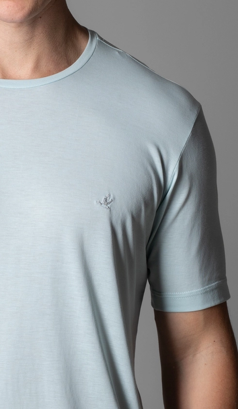 T-Shirt Manga Curta Gola Careca Liocel