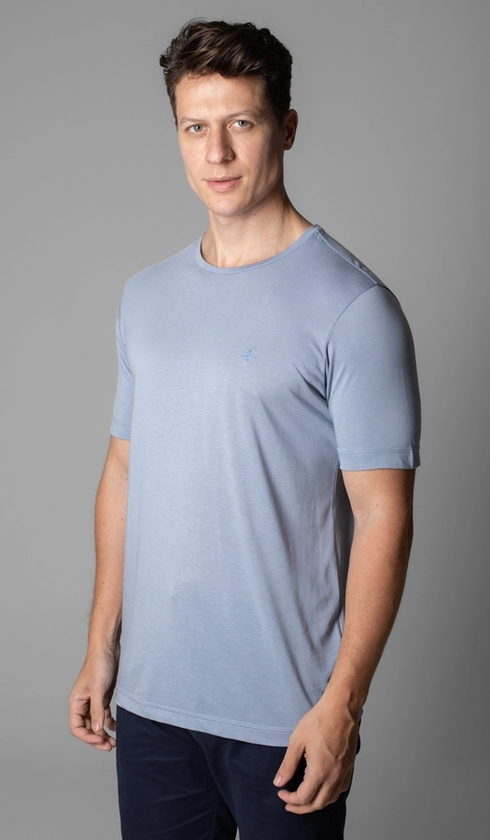 T-Shirt Manga Curta Gola Careca Liocel
