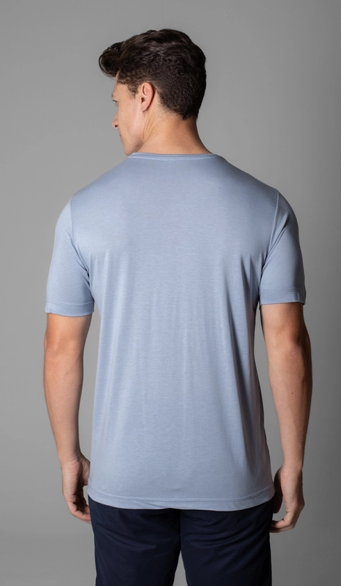 T-Shirt Manga Curta Gola Careca Liocel