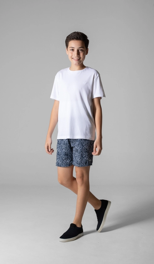 Shorts Dupla Face Liso/estampado