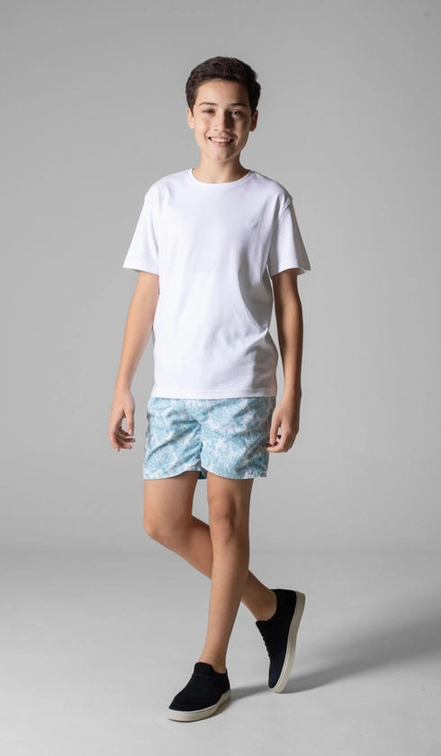 Shorts Dupla Face Liso/estampado