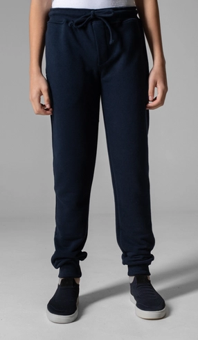 Calça Básica Moletom com Punho