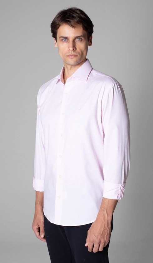 Camisa Manga Longa Slim Lisa Premium