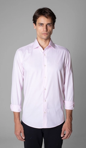 Camisa Manga Longa Slim Lisa Premium