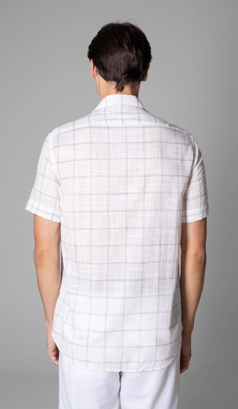 Camisa Manga Curta Xadrez