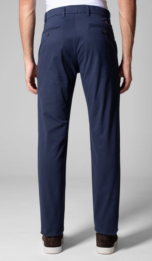 Calça de Sarja Bolso Faca com Stretch