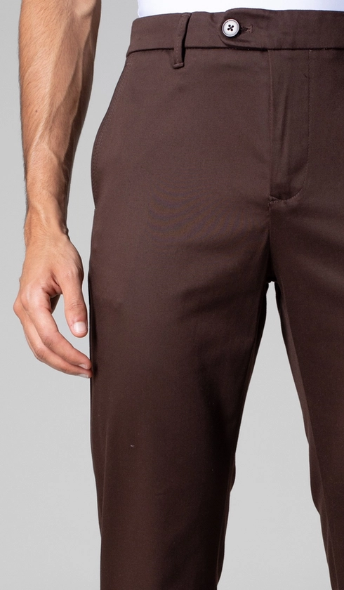 Calça de Sarja Bolso Faca com Stretch