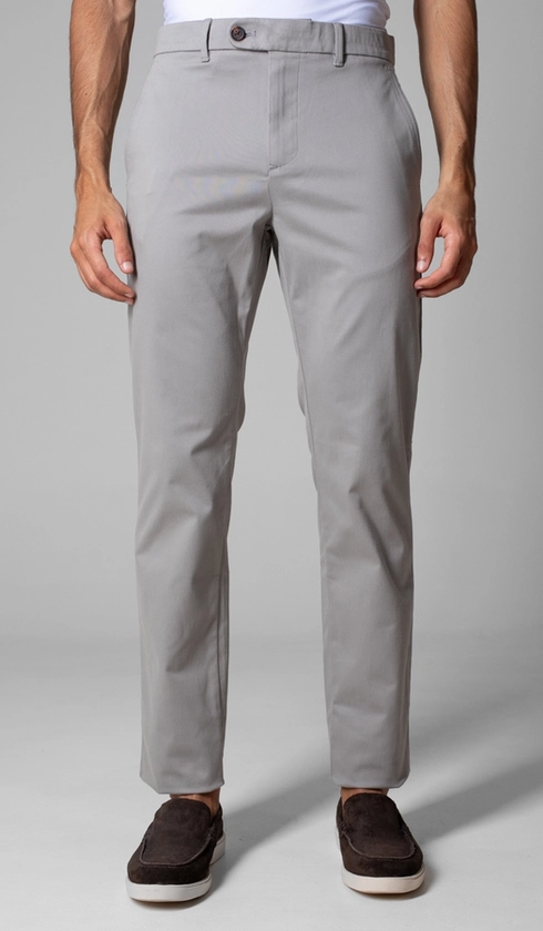 Calça de Sarja Bolso Faca com Stretch