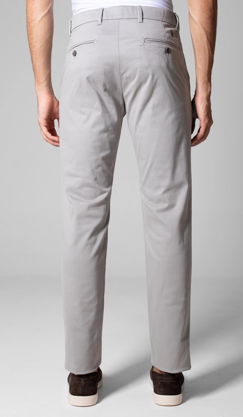 Calça de Sarja Bolso Faca com Stretch