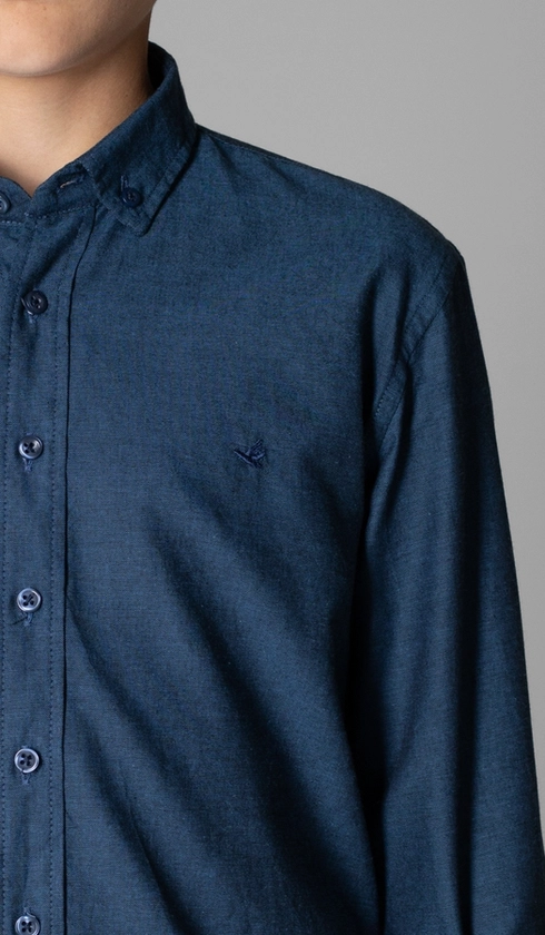 Camisa Manga Longa Oxford Button Down