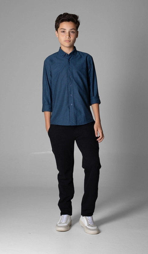 Camisa Manga Longa Oxford Button Down
