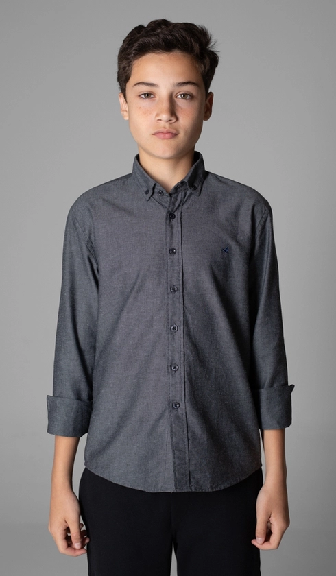 Camisa Manga Longa Oxford Button Down