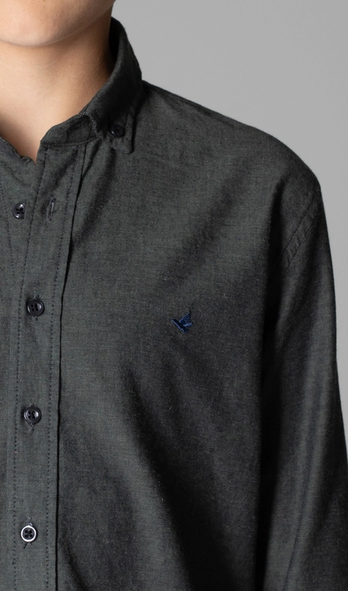 Camisa Manga Longa Oxford Button Down