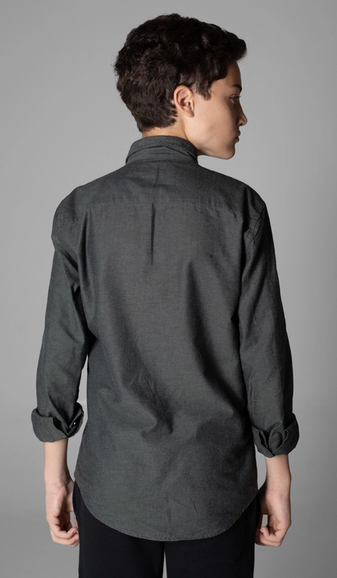 Camisa Manga Longa Oxford Button Down
