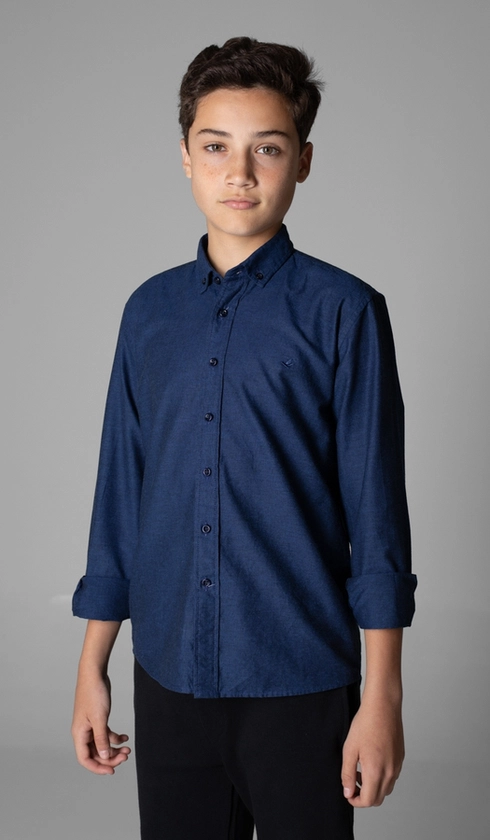 Camisa Manga Longa Oxford Button Down