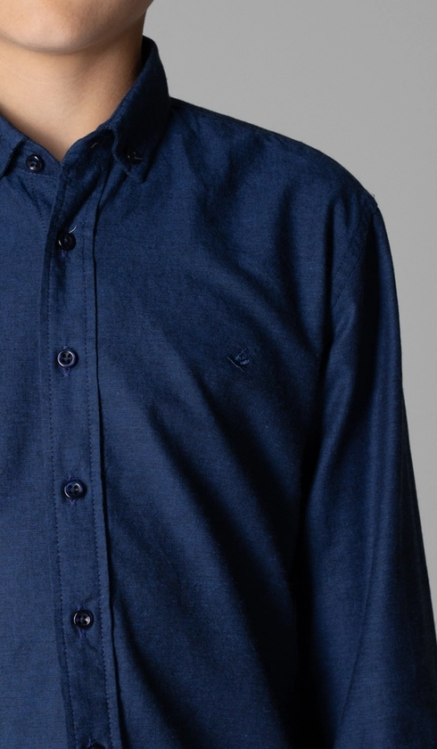 Camisa Manga Longa Oxford Button Down