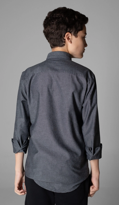 Camisa Manga Longa Oxford Button Down