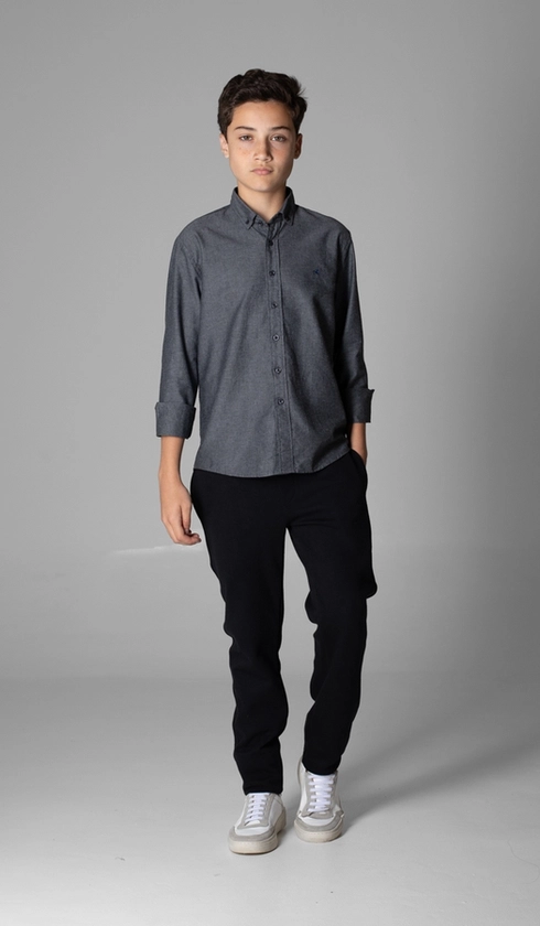 Camisa Manga Longa Oxford Button Down