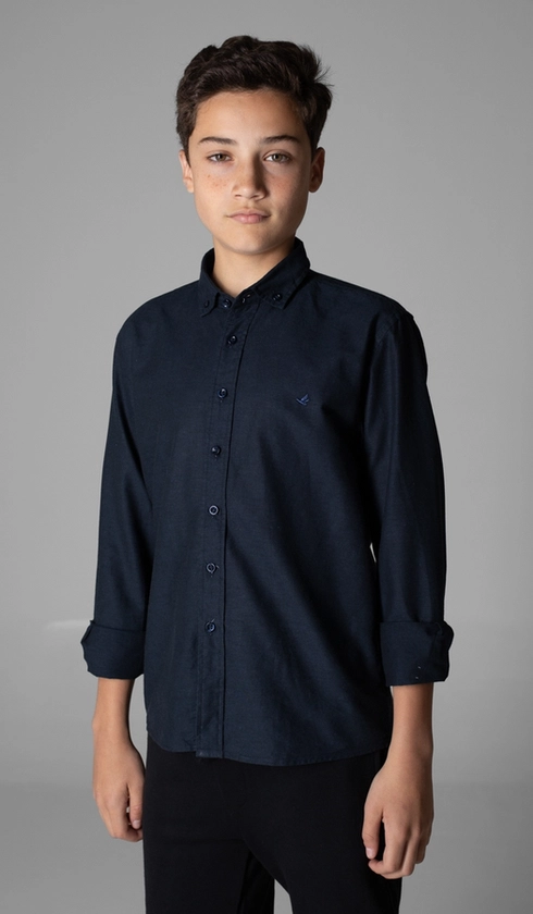 Camisa Manga Longa Oxford Button Down