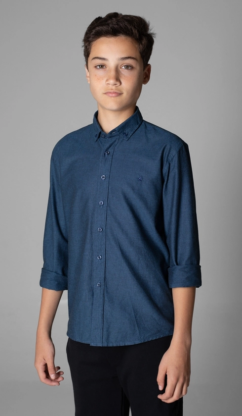 Camisa Manga Longa Oxford Button Down