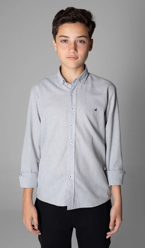 Camisa Manga Longa Oxford Button Down
