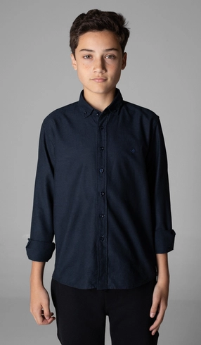 Camisa Manga Longa Oxford Button Down