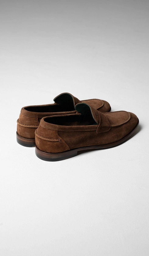 Sapato Mocassim Torino Gravata Camurça
