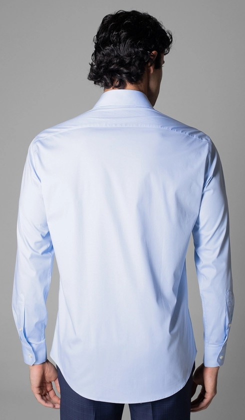 Camisa Manga Longa Lisa Slim Luthai