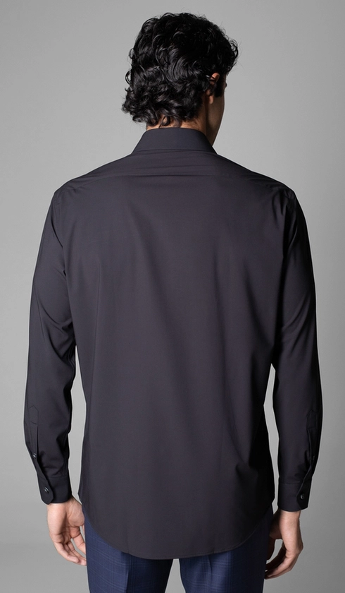 Camisa Manga Longa Lisa Slim Luthai