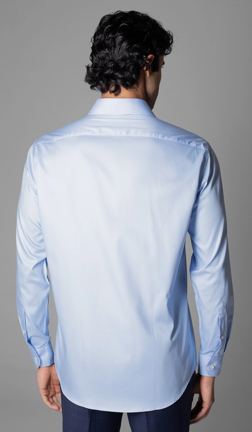Camisa Manga Longa Lisa Slim Luthai