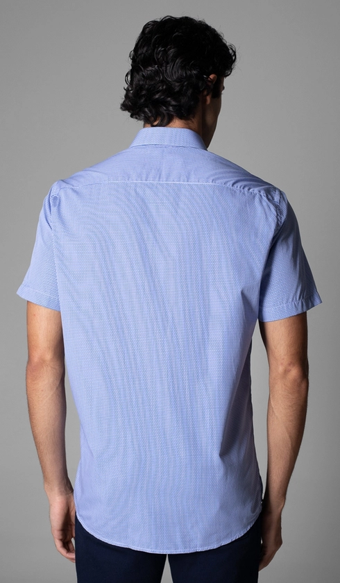 Camisa Manga Curta Xadrez Red