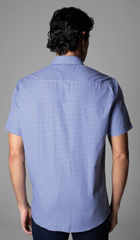 Camisa Manga Curta Xadrez Red