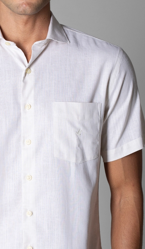 Camisa Manga Curta Listrada Red