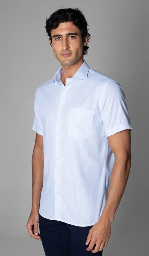 Camisa Manga Curta Listrada Red
