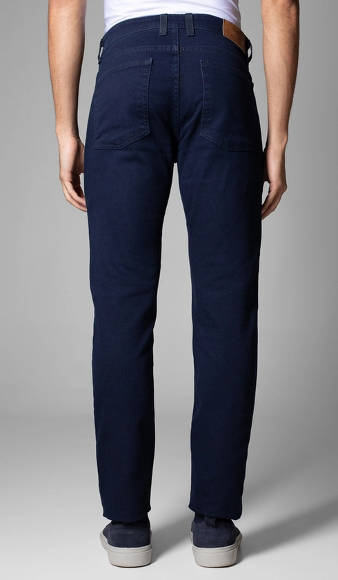 Calça Jeans 5 Bolsos Slim