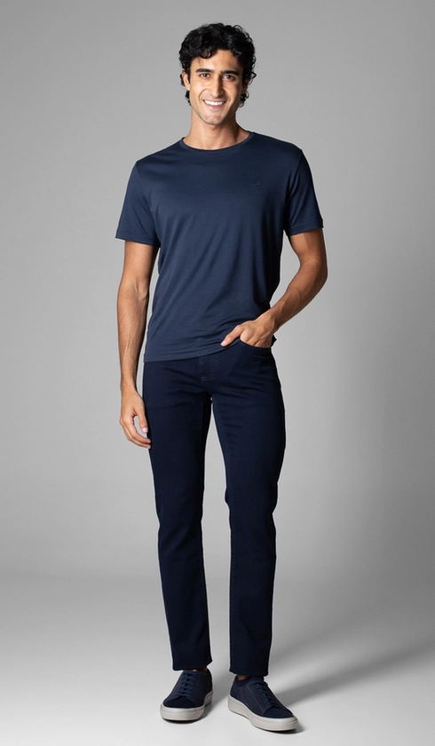 Calça Jeans 5 Bolsos Slim Express