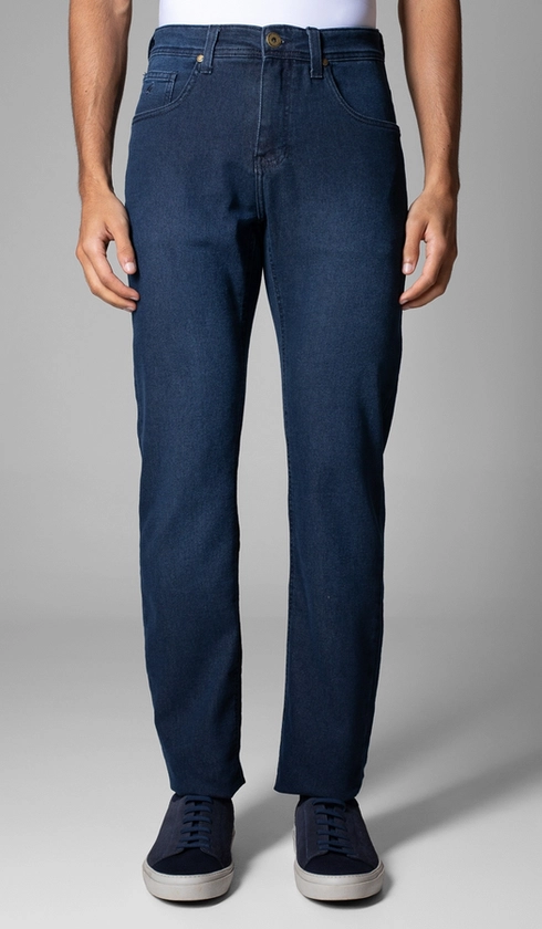 Calça Jeans Slim 5 Bolsos