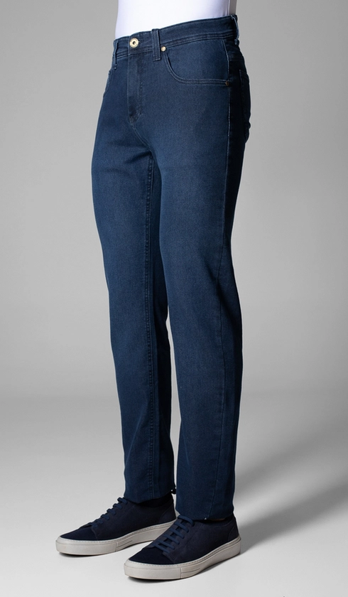 Calça Jeans Slim 5 Bolsos