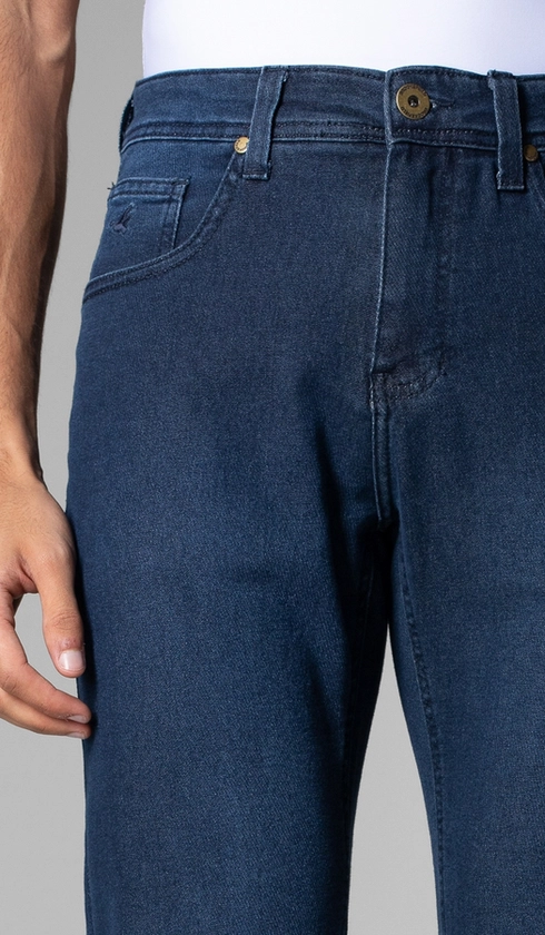 Calça Jeans Slim 5 Bolsos