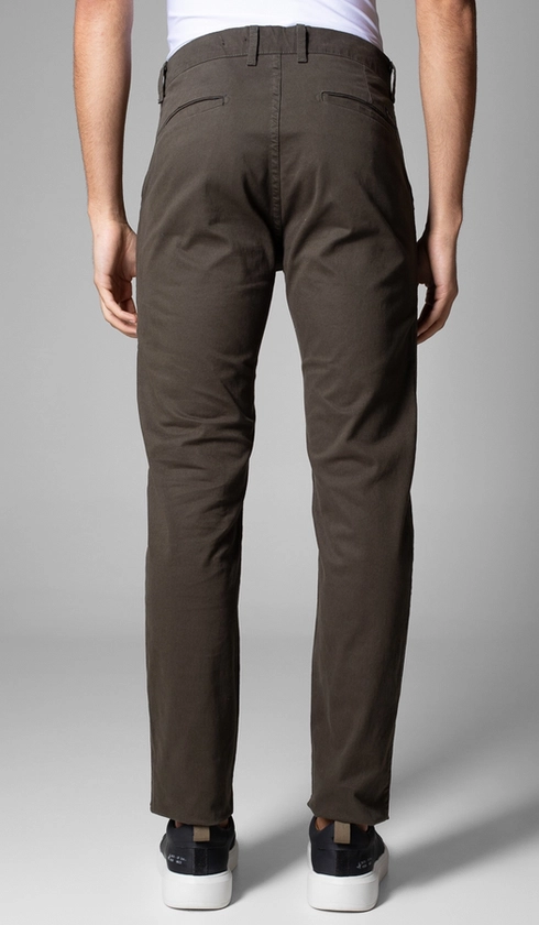 Calça Sarja Bolso Faca com Stretch