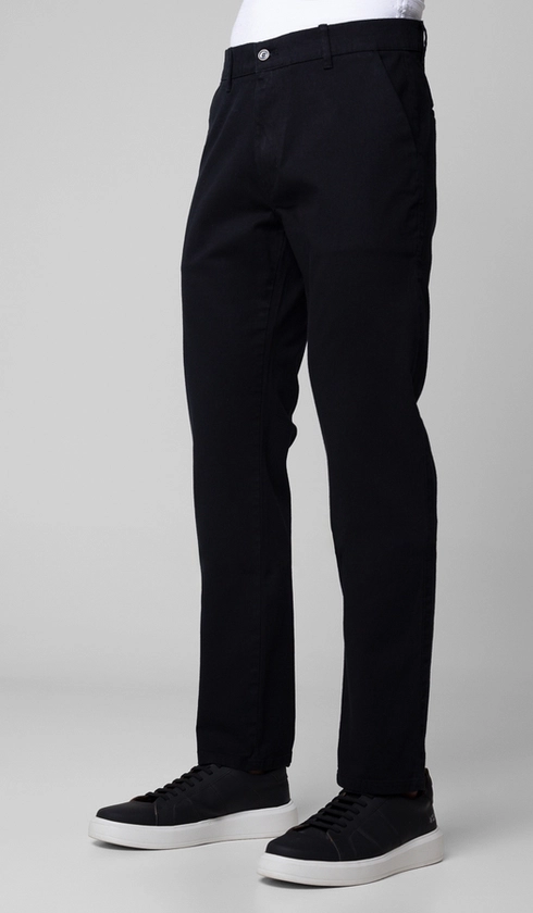 Calça Sarja Bolso Faca com Stretch