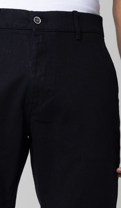 Calça Sarja Bolso Faca com Stretch