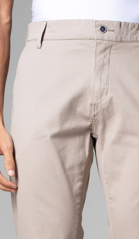 Calça Sarja Bolso Faca com Stretch