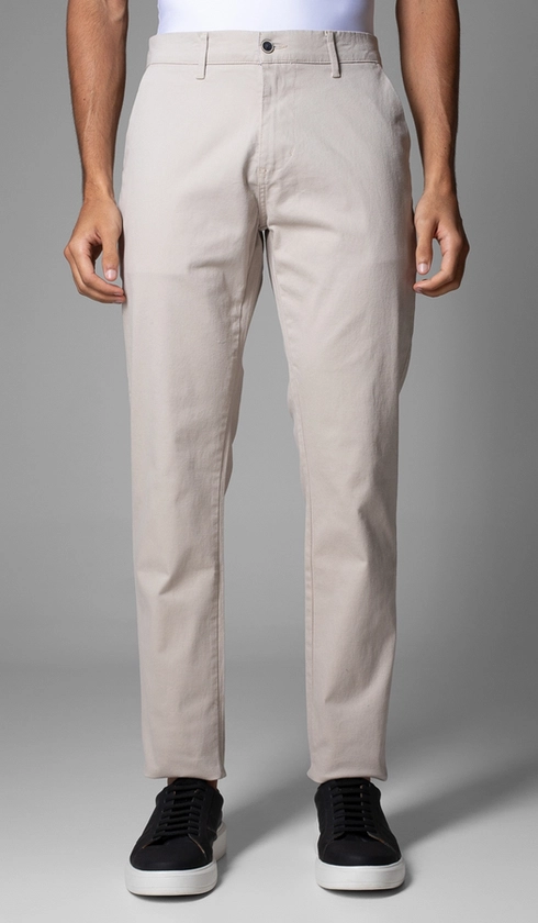 Calça Sarja Bolso Faca com Stretch