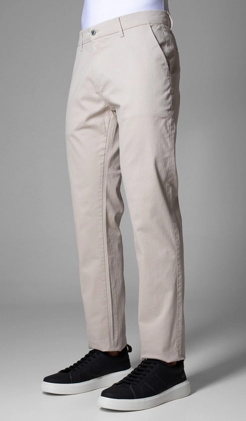 Calça Sarja Bolso Faca com Stretch