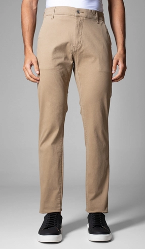 Calça Sarja Bolso Faca com Stretch