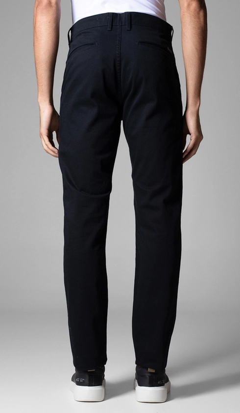 Calça Sarja Bolso Faca com Stretch